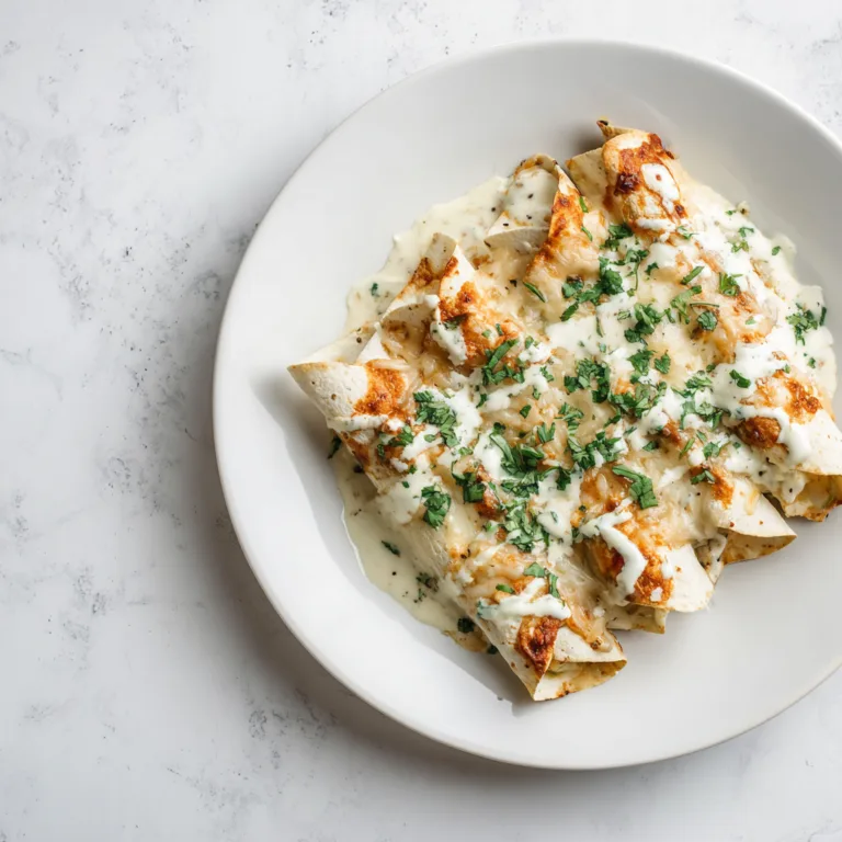Easy Creamy Chicken Enchiladas: Comfort Food with a Velvety Twist