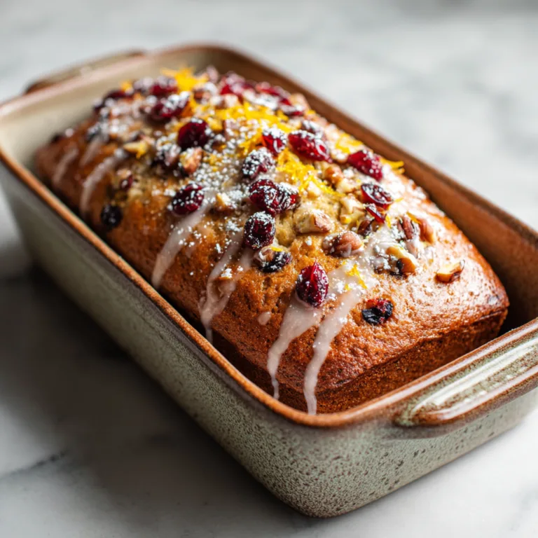 Perfect Festive Christmas Loaf: A Cozy Holiday Bake Filled With Warm Spices and Sweet Fruit