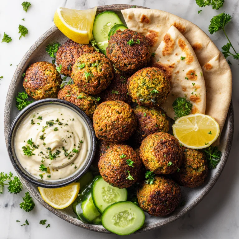 Crispy Homemade Falafel: Golden, Flavor-Packed Street Food Made Easy