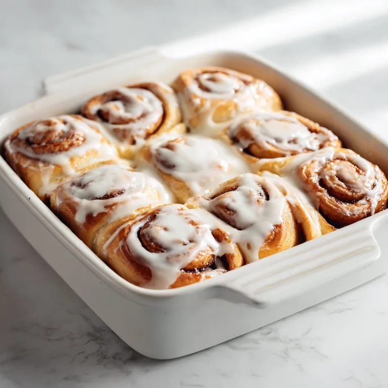 Fluffy Cinnamon Rolls with Creamy Glaze: Bakery-Style Sweet Rolls Made at Home