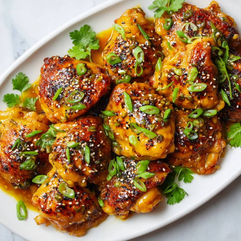 Sweet & Savory Asian Mango Glazed Chicken: A Tropical Twist on Weeknight Dinner