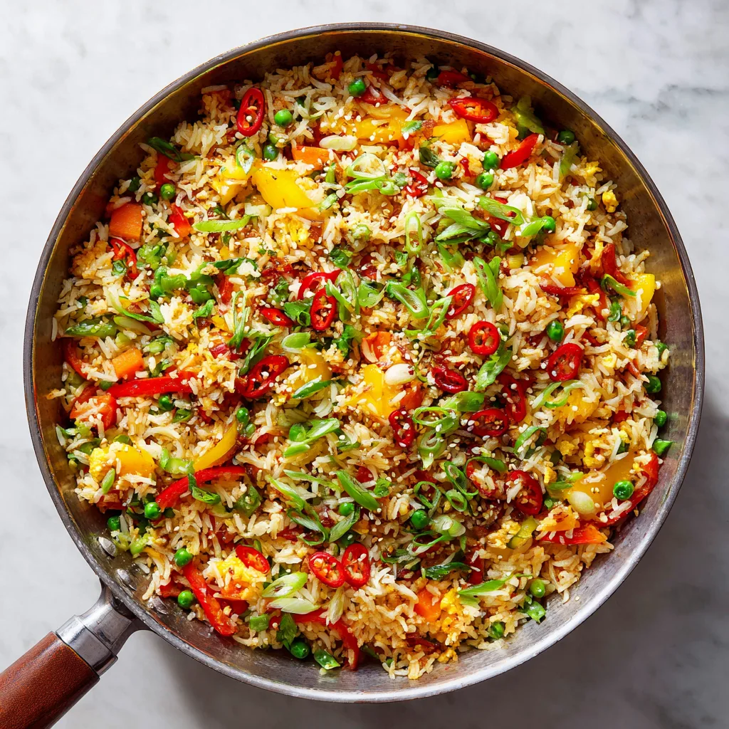 Chilli Garlic Fried Rice: A Bold and Flavorful Homemade Takeout Favorite