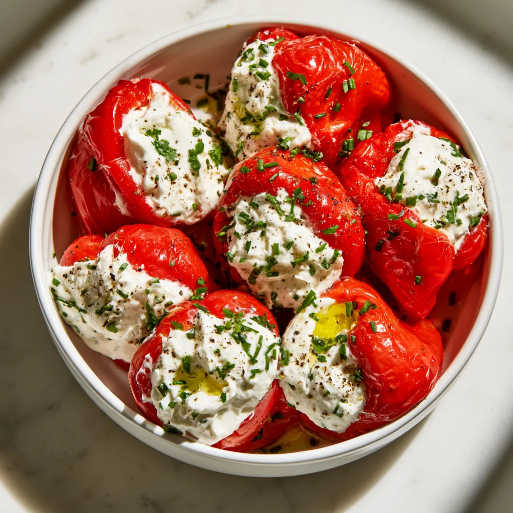 Cream Cheese Stuffed Peppers: Easy Party Appetizer Recipe