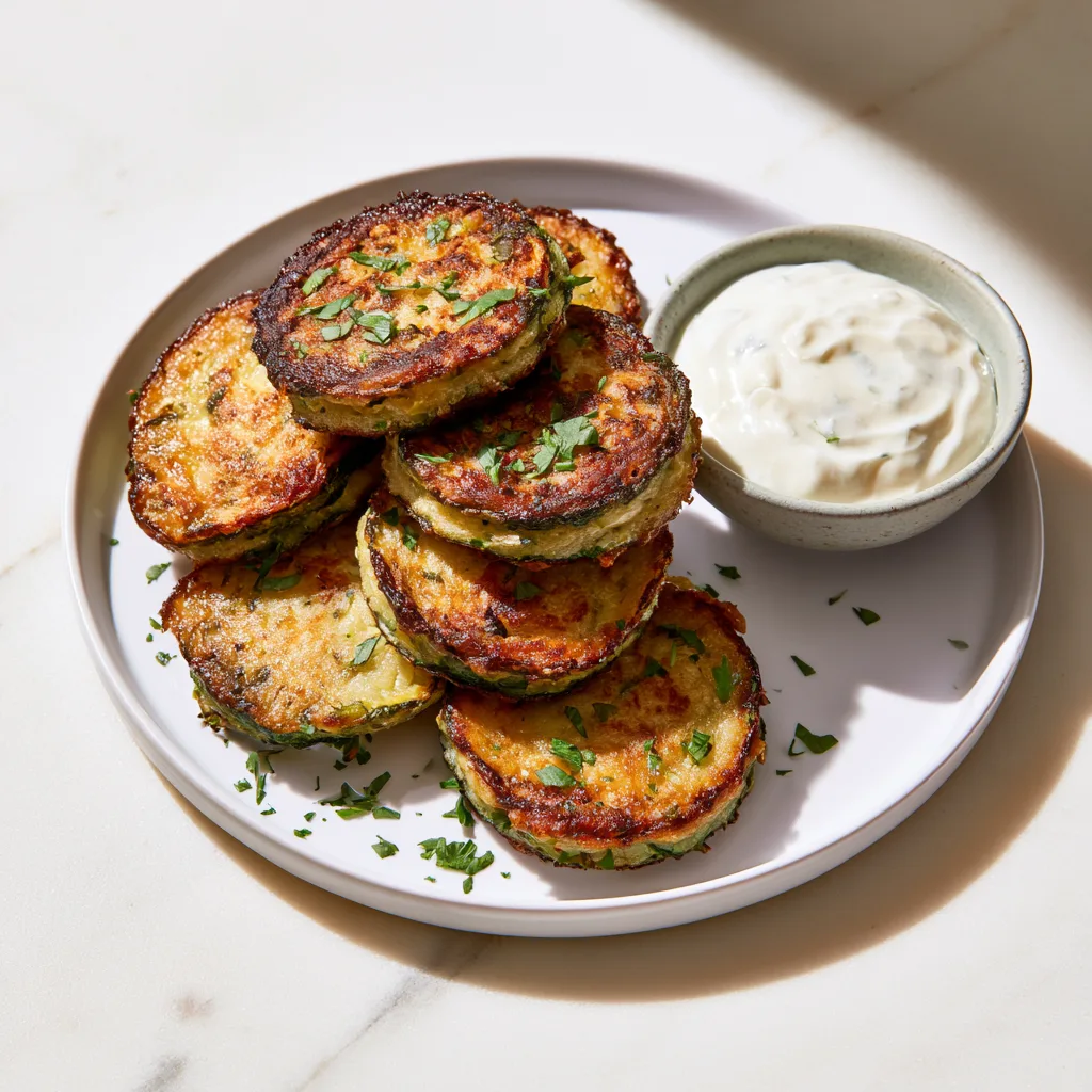 Baked Zucchini Patties – Crispy, Healthy, and Packed with Flavor