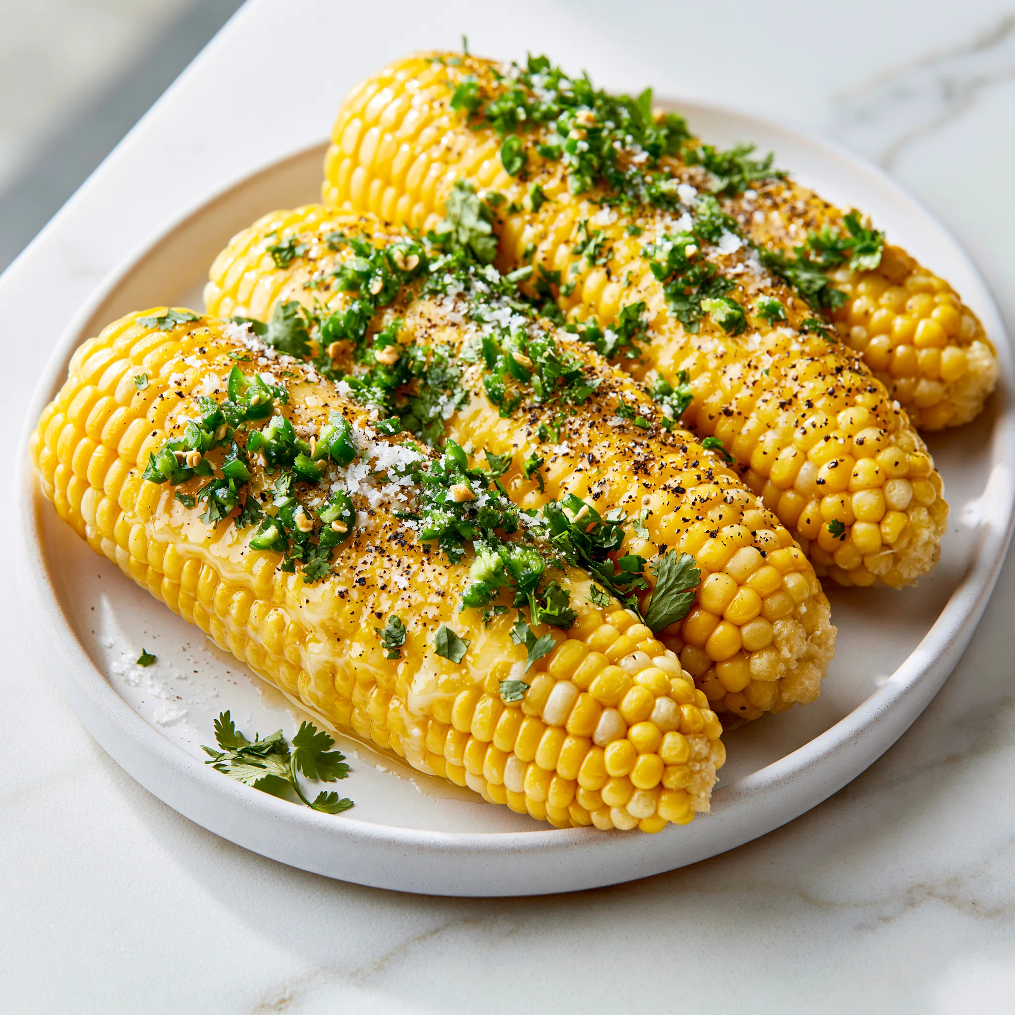 Boiled Corn on the Cob with Jalapeños: Easy Spicy Summer Side Dish