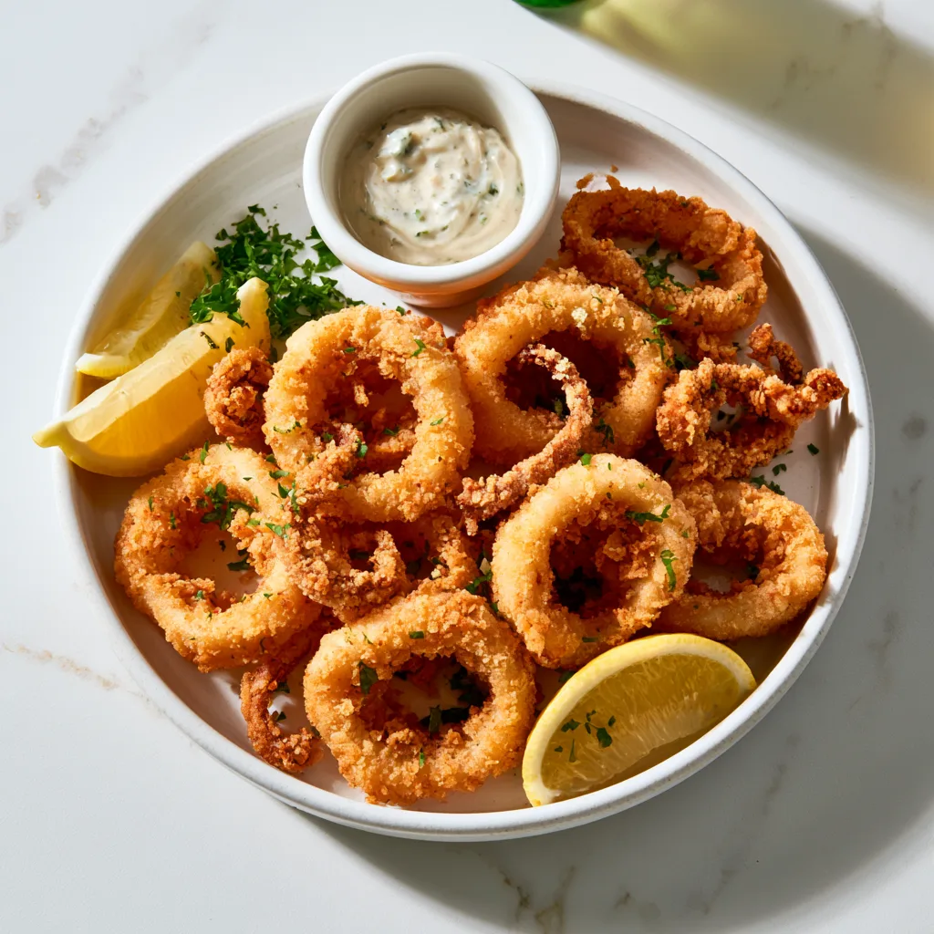 Fried Calamari with Tartar Sauce – Simple Restaurant-Style Seafood Made at Home