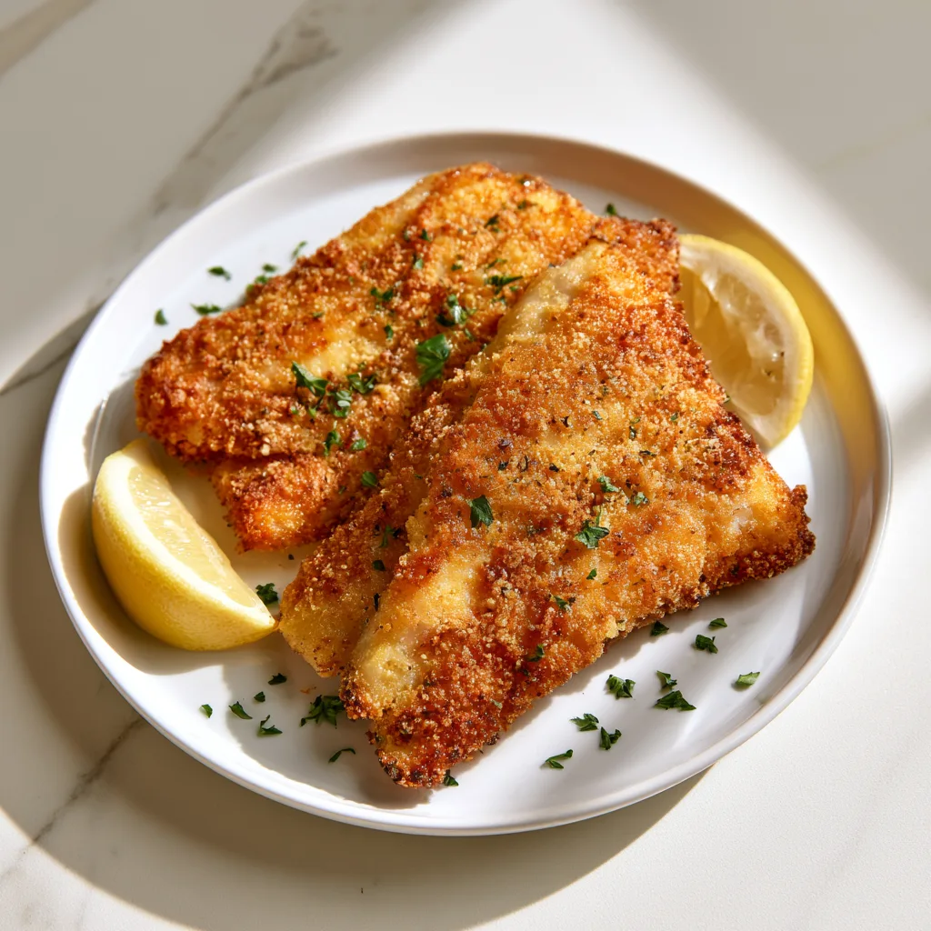 Cornmeal Crusted Walleye: Crispy Lakeside Favorite