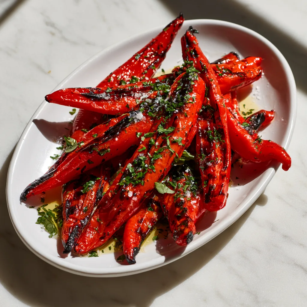 Grilled Jimmy Nardello Peppers: Easy Summer Side Dish